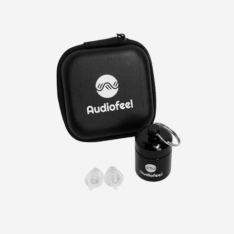 Audiofeel Earplugs Komplettset für Konzerte, Partys und Festivals